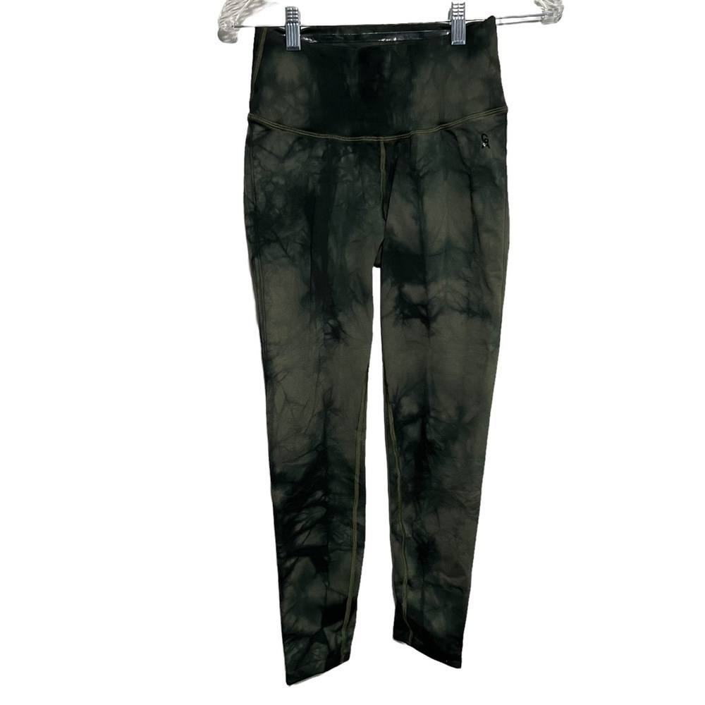 Good American High waist tie dye compression leggings